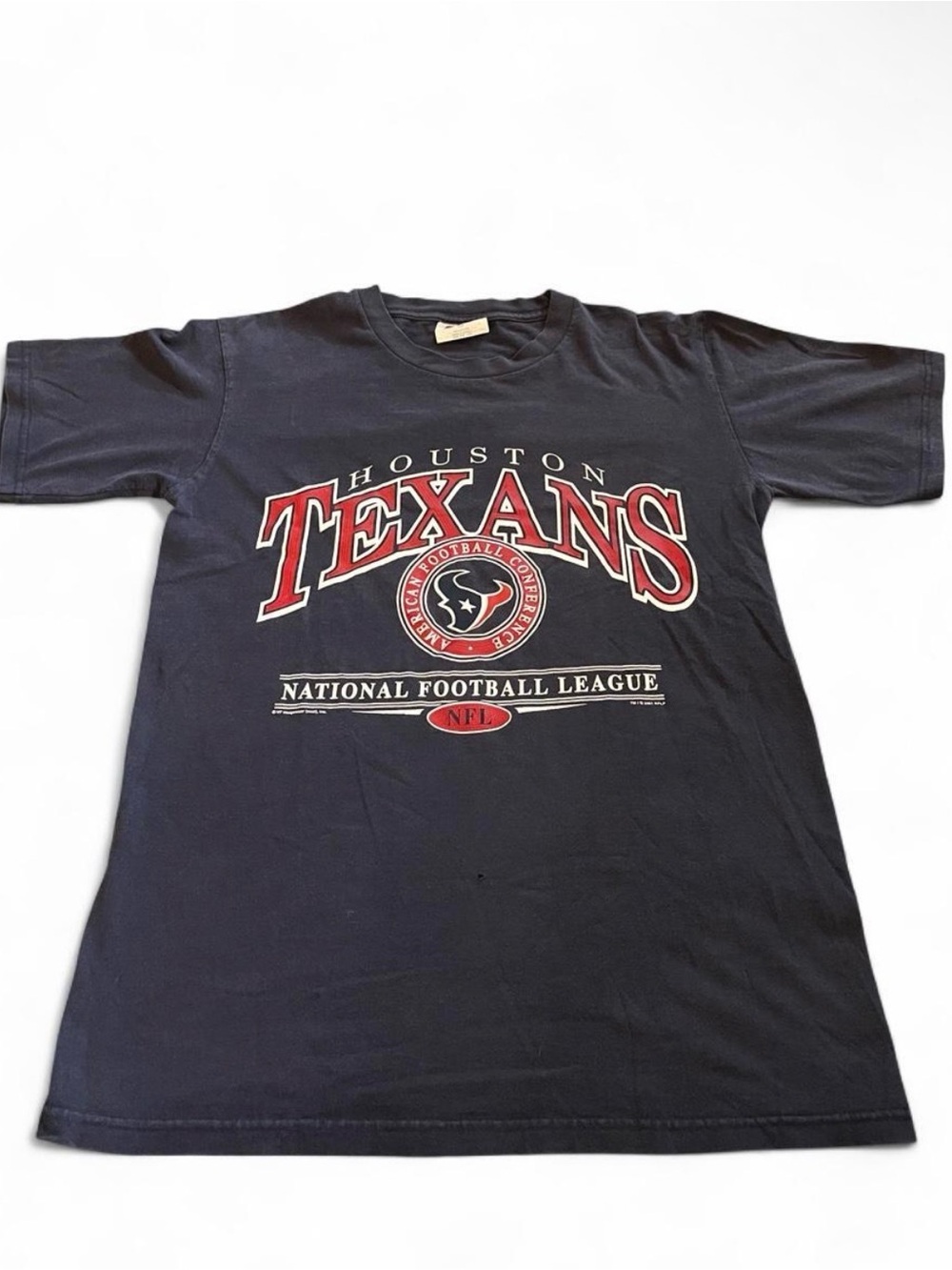 Vintage Y2K CSA Men’s NFL Houston Texans Logo Navy Shirt Size M